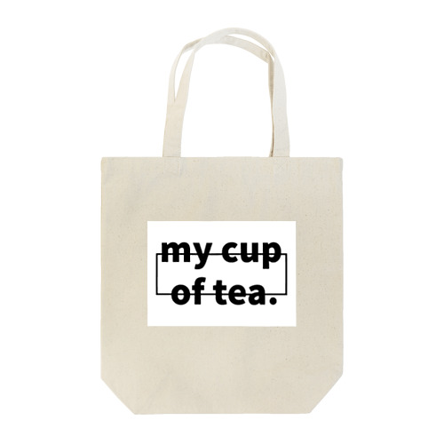 my cup of tea Tote Bag