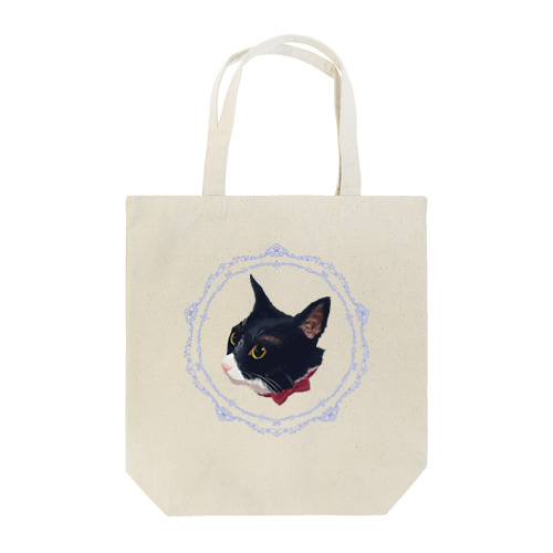 白黒猫 Tote Bag