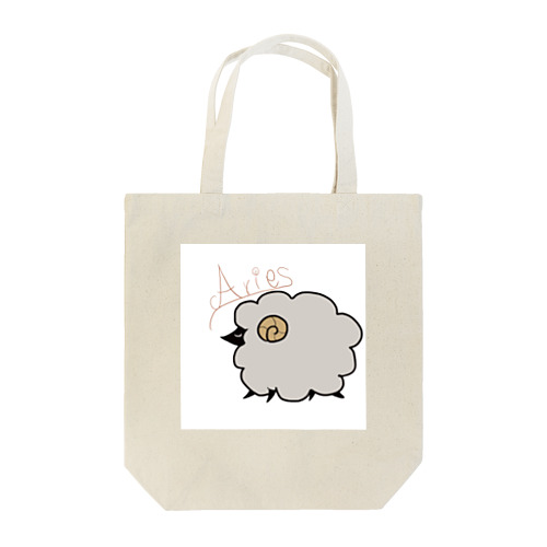 眠りアリエス Tote Bag