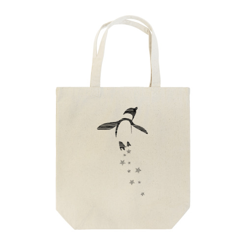 星飛びペンギン Tote Bag