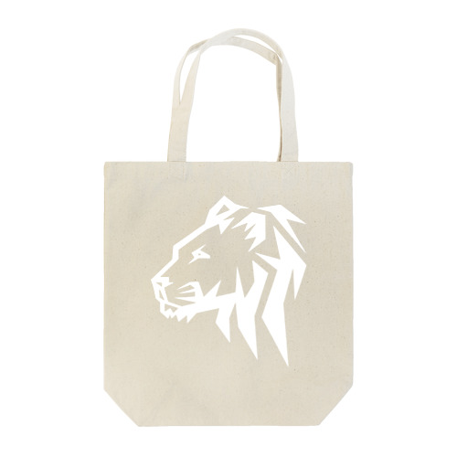 ライオン 白 Tote Bag