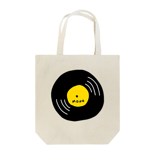 ゆるてがきレコード黄 Tote Bag