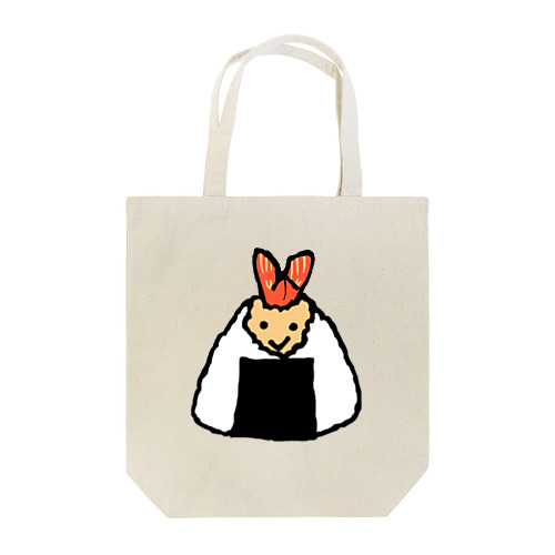 笑顔のおむすび（天むす） Tote Bag