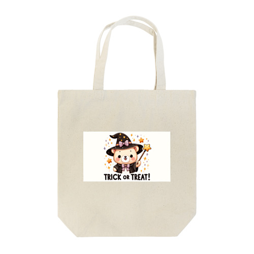 ハロウィンのクマウィン Tote Bag