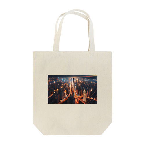 美しい都会の夜景 Tote Bag