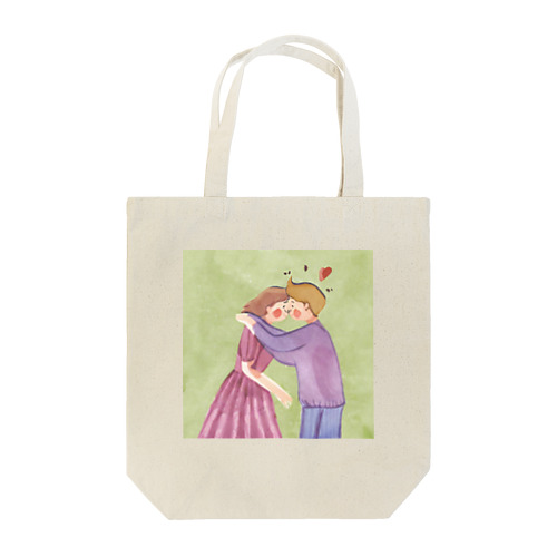 愛と情熱が溢れる光景 Tote Bag