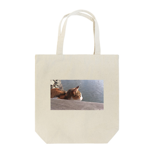 もの思い猫 Tote Bag