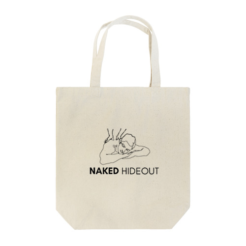 NAKED HIDEOUT Tote Bag