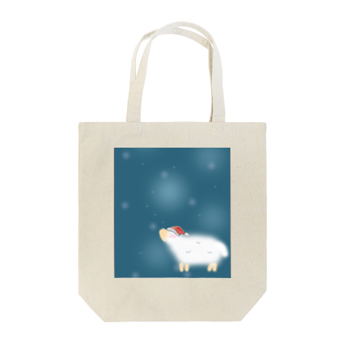 クリスマスのひつじさん Tote Bag