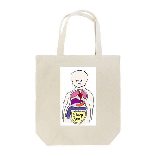 人体模型のひと（正面） Tote Bag