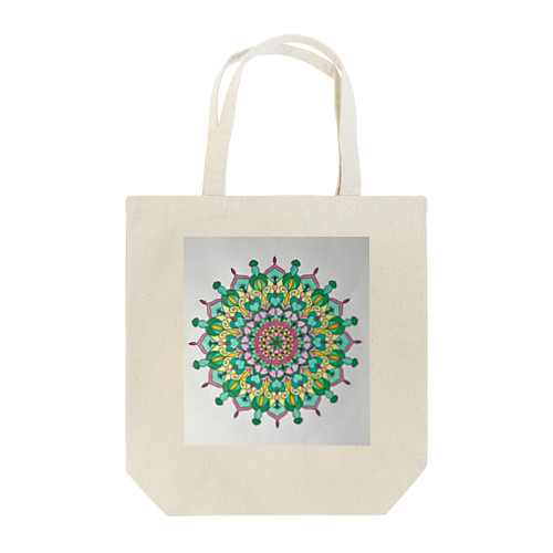 マンダラGREEN Tote Bag