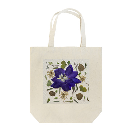 押し花『さんさ　しおん』 Tote Bag