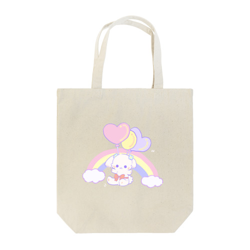 ふわふわうるふさん Tote Bag