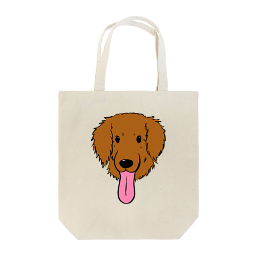 ながーいベロのわんこ(米国ゴールデンレトリバーVer.) Tote Bag