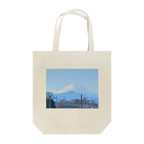 元日の富士山 トートバッグ