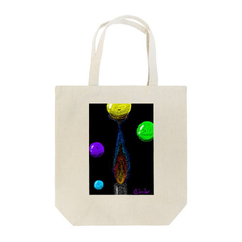 火 Tote Bag