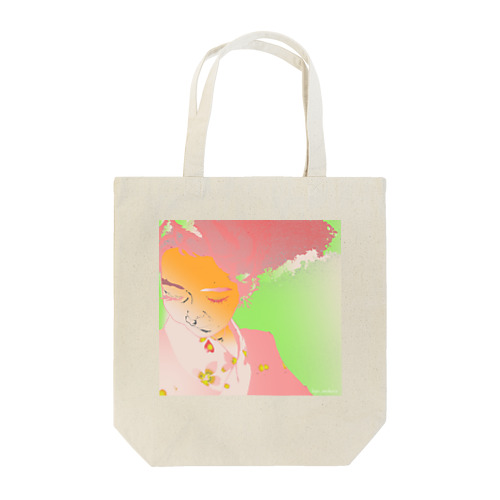 『振袖に桜』 Tote Bag