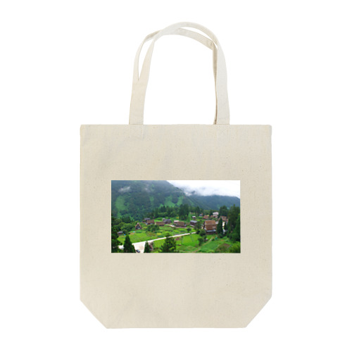 五箇山合掌造り Tote Bag