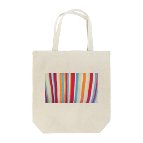 マルチストライプ Tote Bag