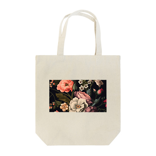 フラワープリント Tote Bag