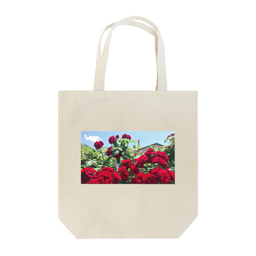 薔薇の花 トートバッグ