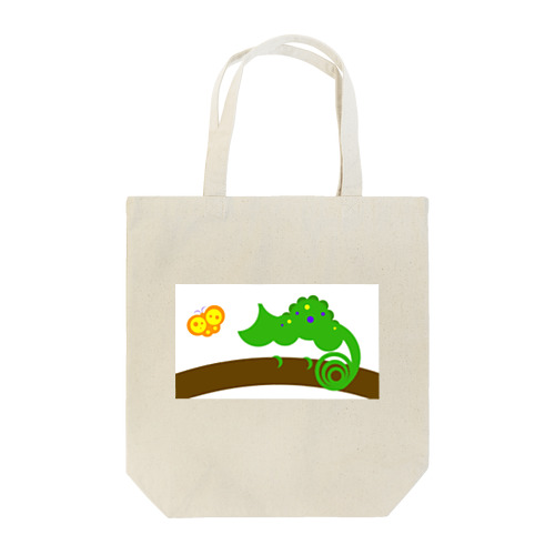 ぬきあしさしあしカメレオン Tote Bag