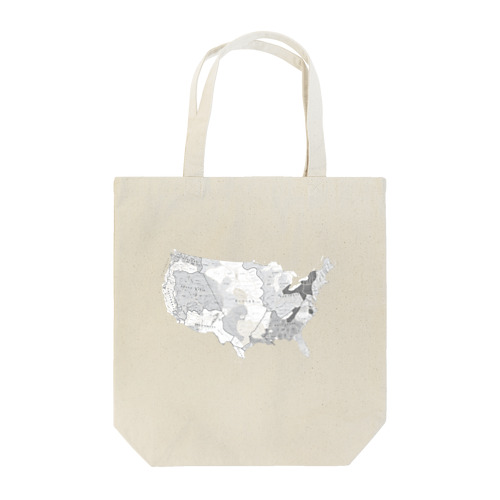 アメリカ合衆国・ネイティブアメリカン地図 Tote Bag