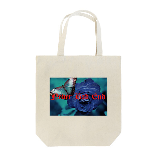 a blue butterfly Tote Bag