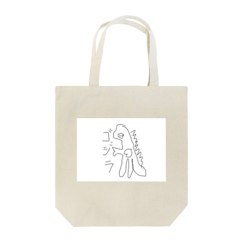 hetaTゴジラ Tote Bag