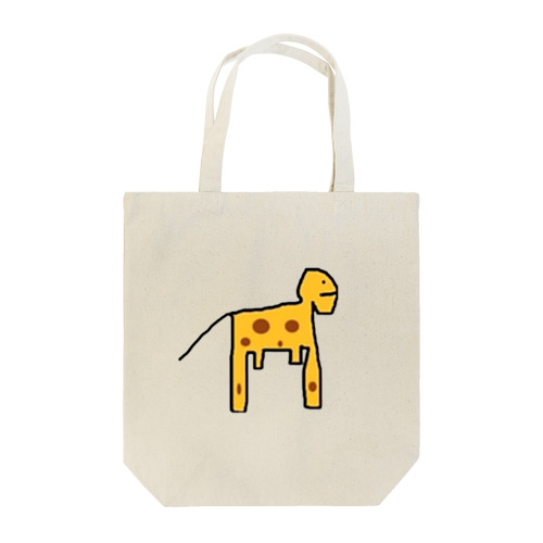 首の短いキリン Tote Bag