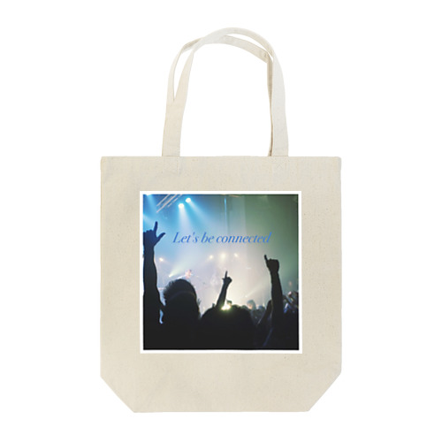 Let's be connected Tote Bag