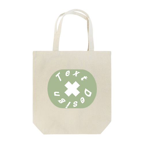 テキストデザイン Tote Bag