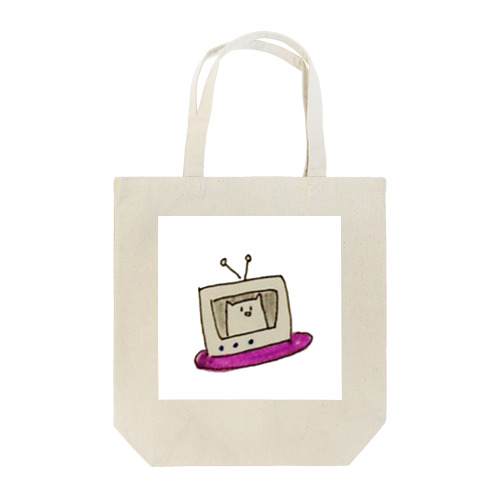 へにゃんとテレビ Tote Bag