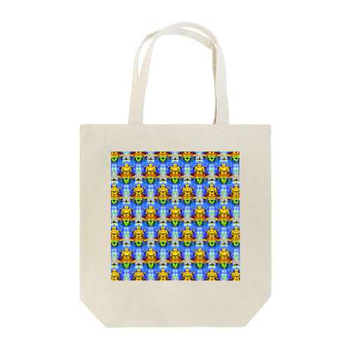 人間掃除機ロボット模様 Tote Bag