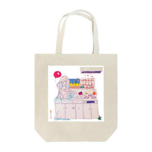 台所からこんにちは Tote Bag