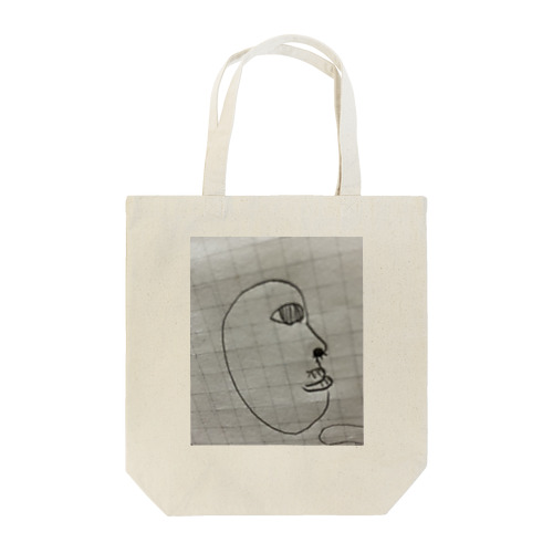 顔 Tote Bag