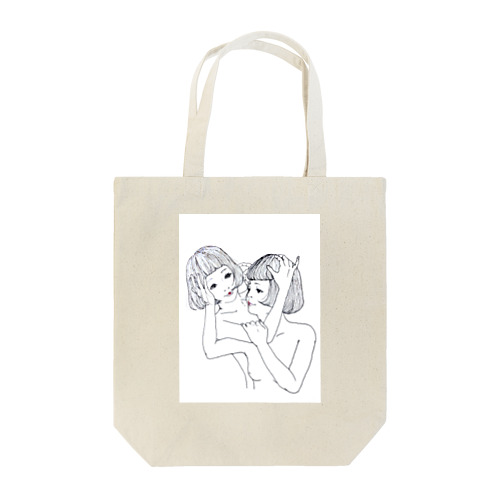 仲良し女の子 Tote Bag