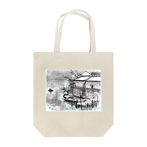 ＃いくぞ岩田屋　　佃　島 Tote Bag