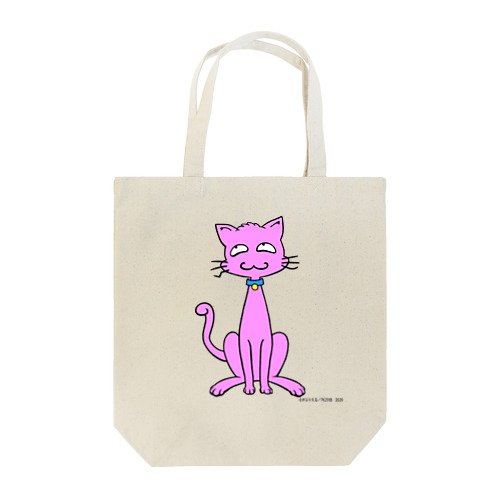 ぬこ（桃色） Tote Bag