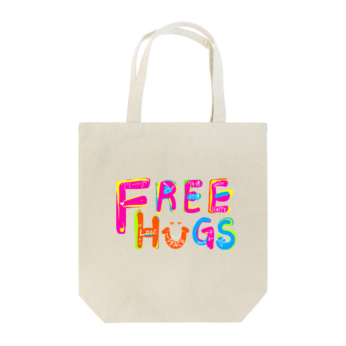 フリーハグ／FREE HUGS Tote Bag