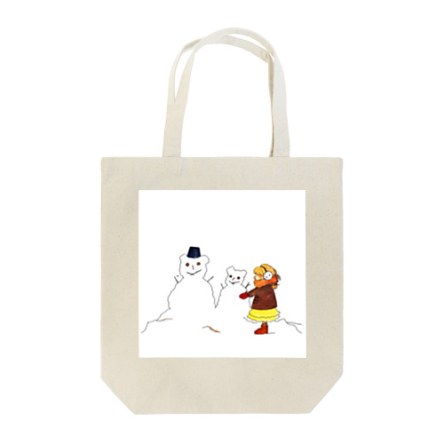 雪だるま Tote Bag