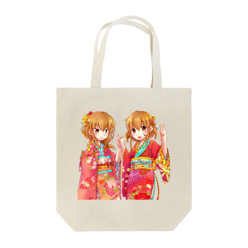 着物女子 Tote Bag