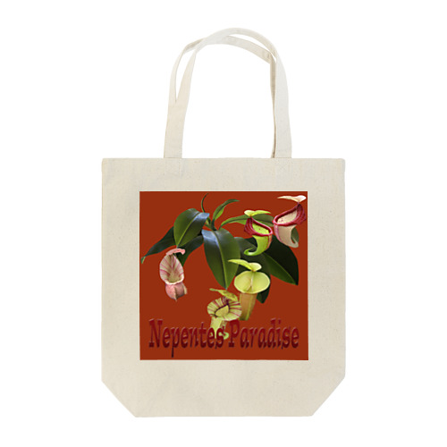 Nepentes Paradiseシリーズ赤 Tote Bag