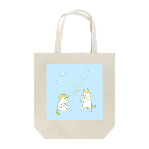 みるくるみシャボン玉あお Tote Bag