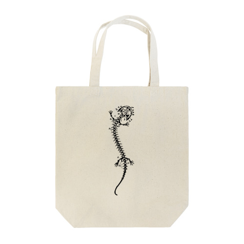 Histoire du Monde, son évolution et sa civilisation, etc.(両生類) Tote Bag