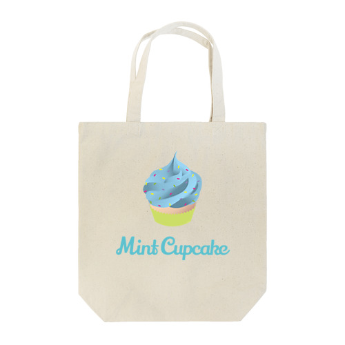 Mint Cupcake Tote Bag