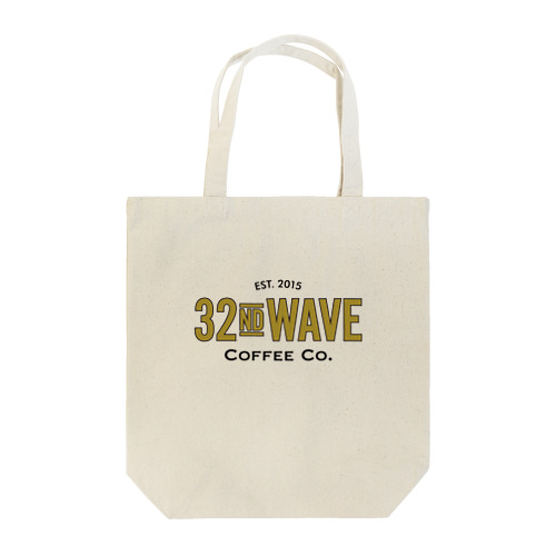 32nd Wave Coffee Co. - Gold Leaf トートバッグ
