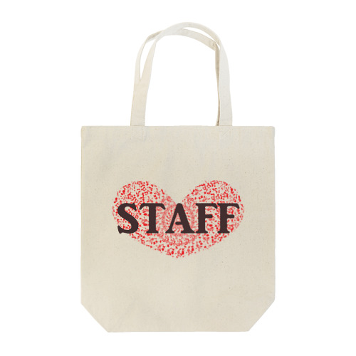 STAFF（レッド） Tote Bag