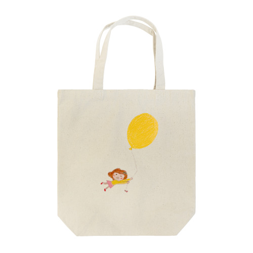 風船と女の子 Tote Bag