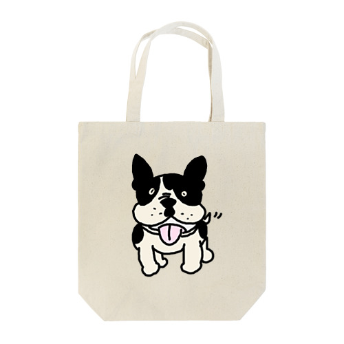 おひげのおさんぽフレブル Tote Bag